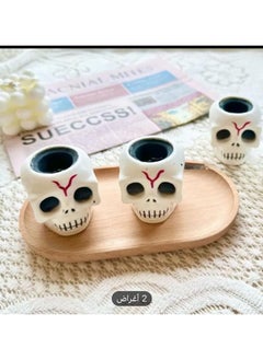 Skull and Bat Squishy Toy Cute Gift for Kids and Adults Stress Relief