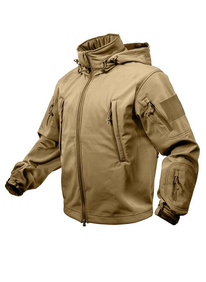 ROTHCO - Rothco Special Ops Tactical Soft Shell Jacket Coyote Brown - Image 1
