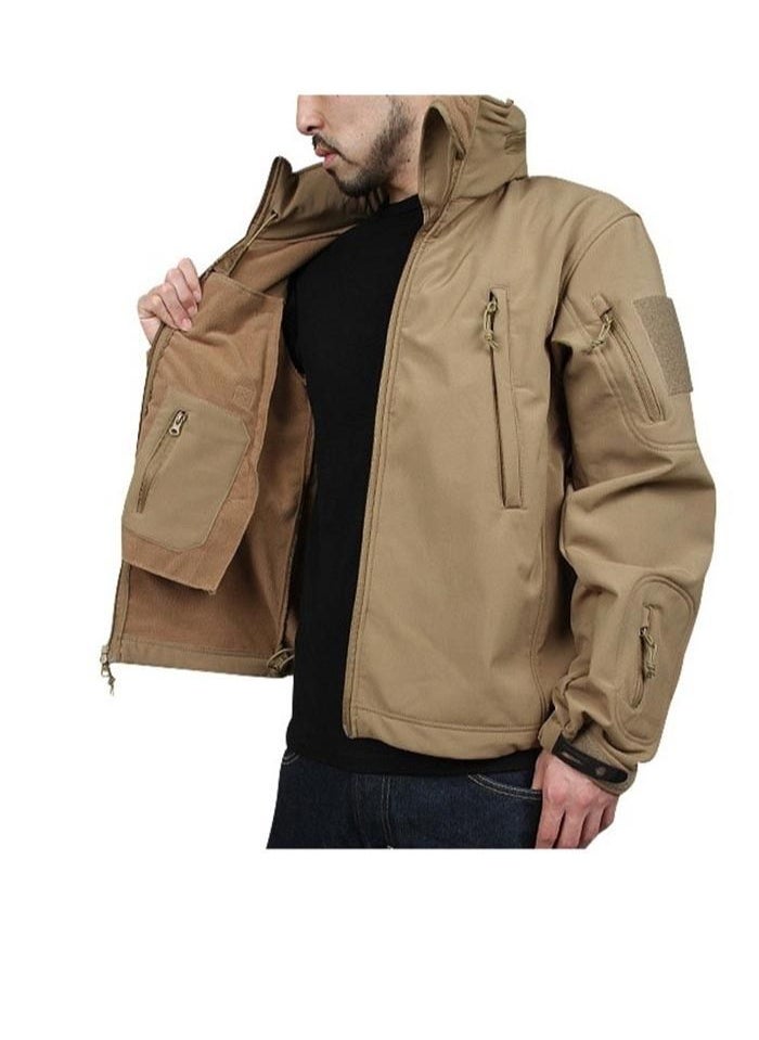 ROTHCO - Rothco Special Ops Tactical Soft Shell Jacket Coyote Brown - Image 1