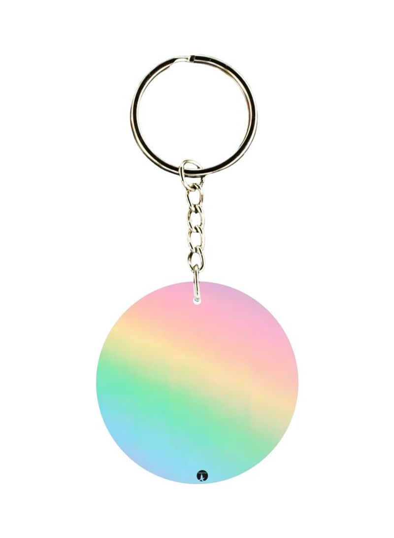 RKN Printed Plastic Keychain
