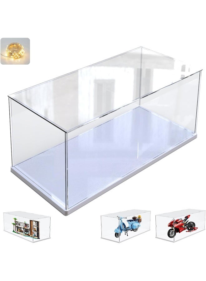 TPGP Acrylic Display Case For Lego Action Figure Funko Pop Model Sculpture Display Stand Transparent For Collection Dustproof Display Box For Storage Toys - Image 1