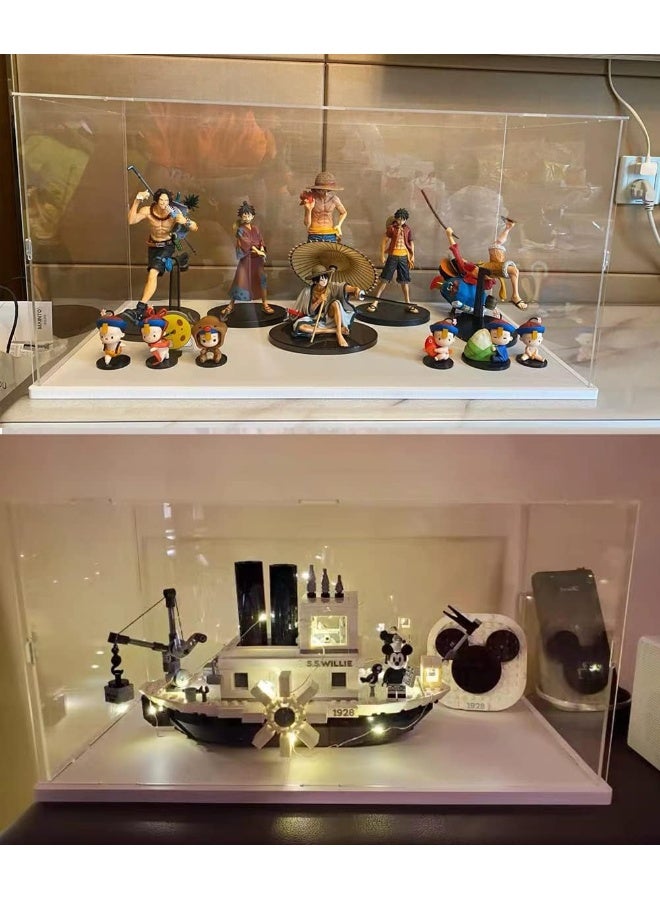TPGP Acrylic Display Case For Lego Action Figure Funko Pop Model Sculpture Display Stand Transparent For Collection Dustproof Display Box For Storage Toys - Image 4