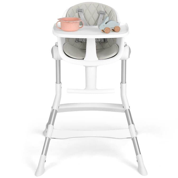 INFANS Baby High Chair Foldable Portable Highchair - Image 3
