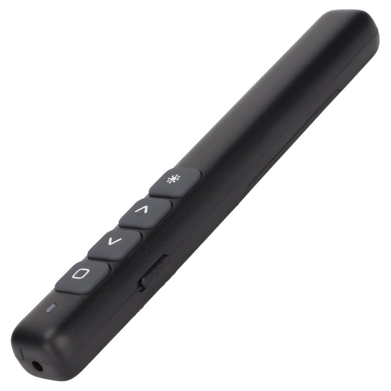 Presentation Clicker Integrated Magnetic Design Ergonomic Stable Remote Control Page Turning Pen for Meeting TeachingBlack - Image 1