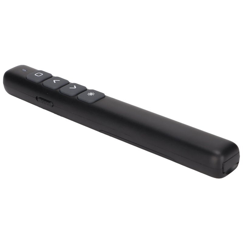 Presentation Clicker Integrated Magnetic Design Ergonomic Stable Remote Control Page Turning Pen for Meeting TeachingBlack - Image 3