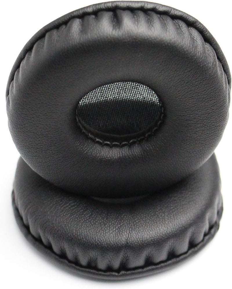 Street27® 70mm Headphone Cushion Compatible with Boat Rockerz 400, 430, 370, 900, Sony WH CH500/ CH510/ CH520 Headphones, Ear Pads with Soft Protein Leather, High-Density Memory Foam - Black - Image 3