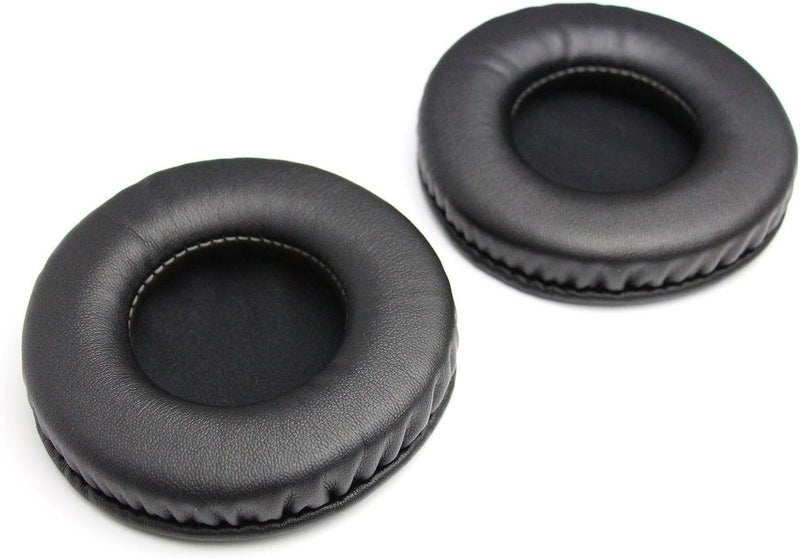 Street27® 70mm Headphone Cushion Compatible with Boat Rockerz 400, 430, 370, 900, Sony WH CH500/ CH510/ CH520 Headphones, Ear Pads with Soft Protein Leather, High-Density Memory Foam - Black - Image 2