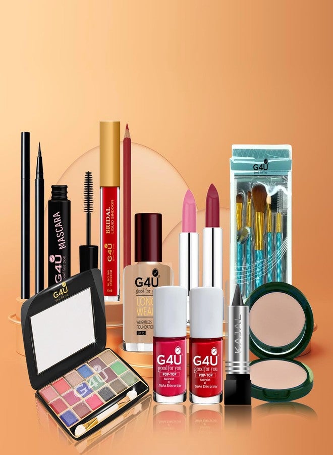 G4U 17-Piece Glow Up Makeup Kit : Every Essential All-in-One Beauty Set A04 - Image 2