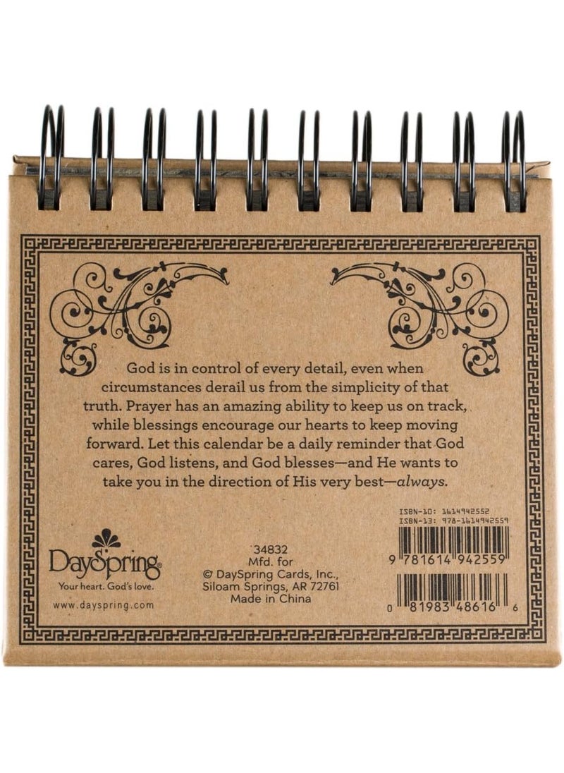 Dayspring DaySpring  Prayers and Blessings  Large Print  An Inspirational DaySpring DayBrightener  Perpetual Calendar  - Image 5