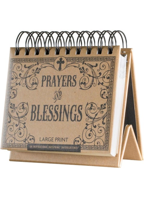 DaySpring  Prayers and Blessings  Large Print  An Inspirational DaySpring DayBrightener  Perpetual Calendar