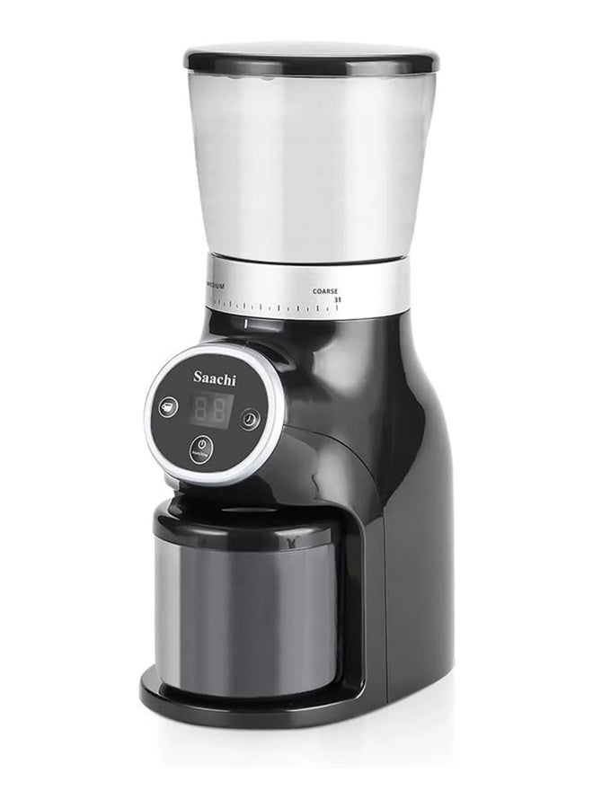 ساتشي مطحنة قهوة مزودة بوضع توفير الطاقة 200 W NL-CG-4966-BK أسود - Image 1