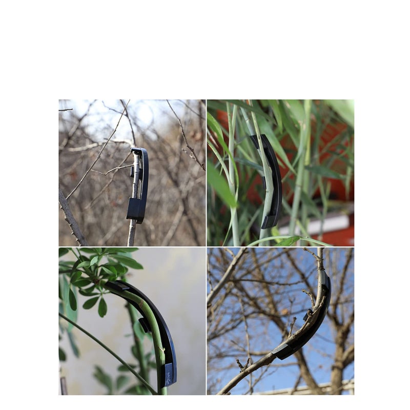 Zikra 90 Degree Plant Clips Branches Clips Control The Growth of Plants Branches Clamps for Low Stress Planting Clip (150 Pieces) - Image 4