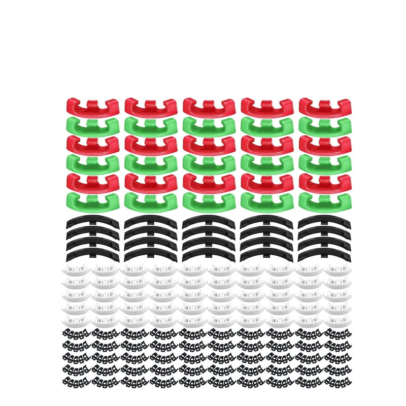 Zikra 90 Degree Plant Clips Branches Clips Control The Growth of Plants Branches Clamps for Low Stress Planting Clip (150 Pieces) - Image 2