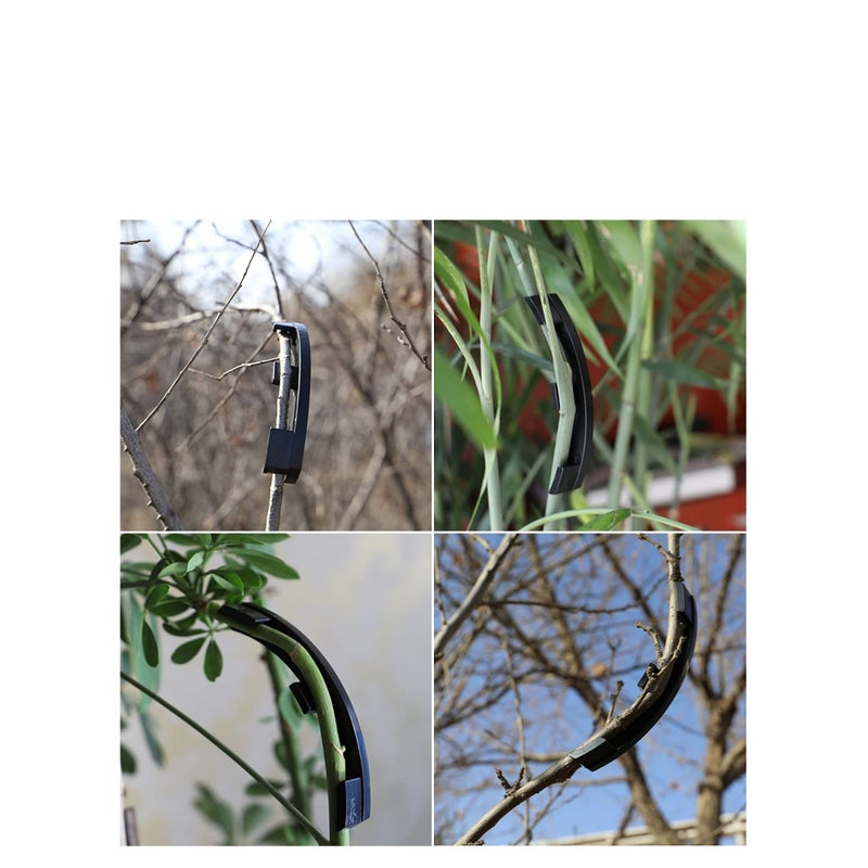 Zikra 90 Degree Plant Clips Branches Clips Control The Growth of Plants Branches Clamps for Low Stress Planting Clip (150 Pieces) - Image 5