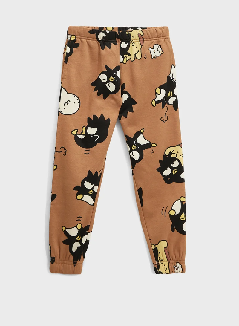 H&M 2-Piece Printed Sweatshirt Set
