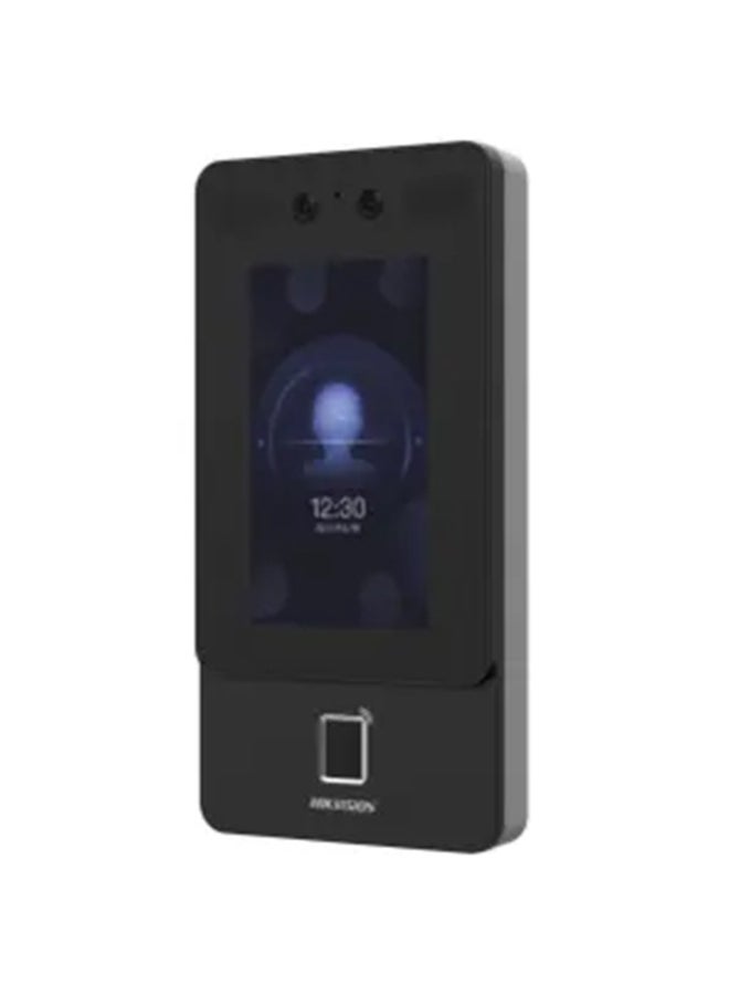 HIKVISION Ds-K1T342MFWX-E1 POE Face Access Terminal With Face, 4.3" LCD Touch screenFinger & Card Access With Wi-Fi, Supports ISAPI, ISUP5.0, Max.1500 Faces Capacity, IP65, Black | DS-K1T342MFWX-E1 - Image 3