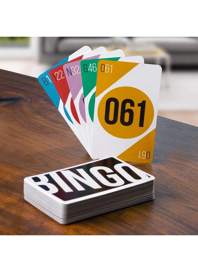 Royal Bingo Supplies - Royal Bingo Jumbo Calling Cards - Pack Of 84 - High Visibility, 5.25" X 3.75" Per Card-Replacement For Raffle And Balls - Image 1