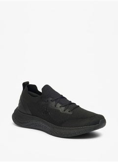 Kappa Men's Textured Sports Shoes with Lace-Up Closure  - Image 1