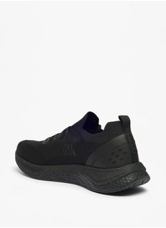 Kappa Men's Textured Sports Shoes with Lace-Up Closure  - Image 2
