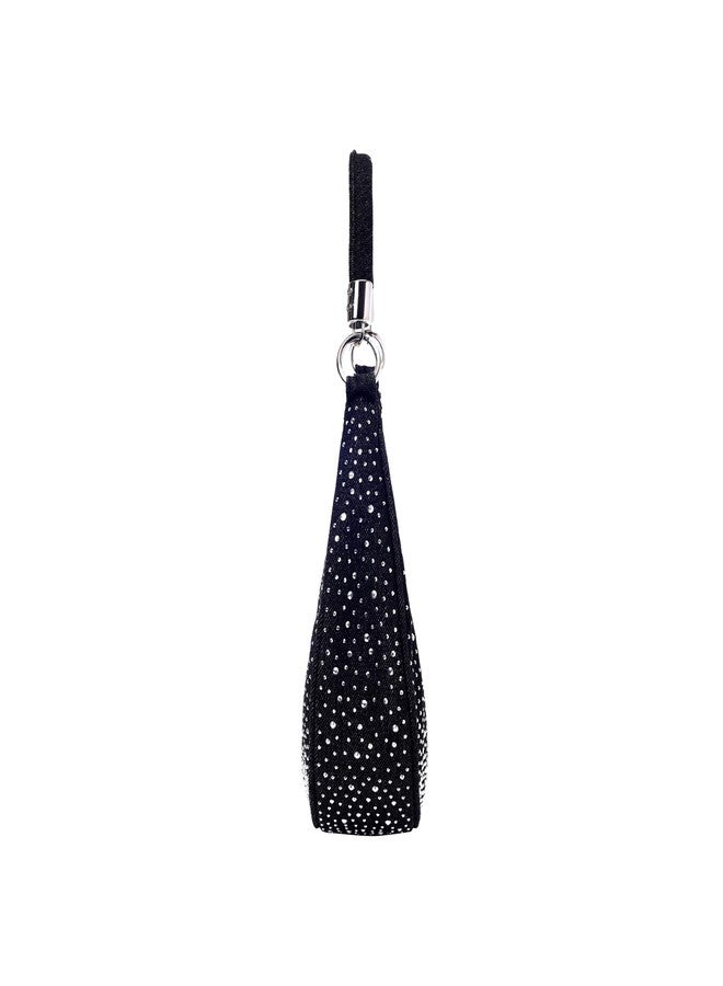 Lino Perros Women's Moonchild Cotton Shoulder Bag, Black - Image 4