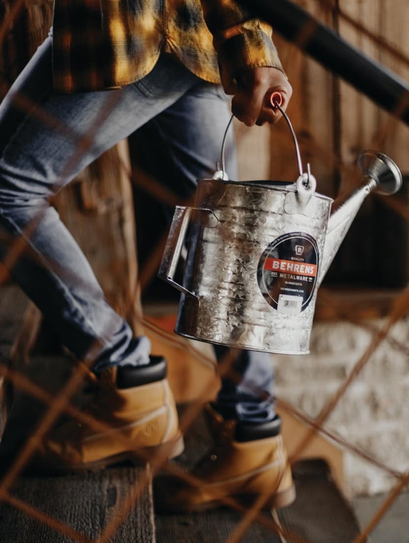 Behrens 2 Gallon Hot Dipped Steel Watering Can - Image 5