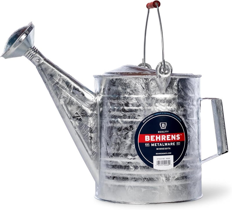 Behrens 2 Gallon Hot Dipped Steel Watering Can - Image 1