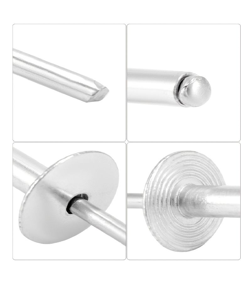 50 Pcs Silver Large Head Rivets For Craft Furniture Repair And Wall Art - Image 5