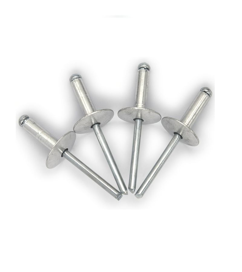 50 Pcs Silver Large Head Rivets For Craft Furniture Repair And Wall Art - Image 1