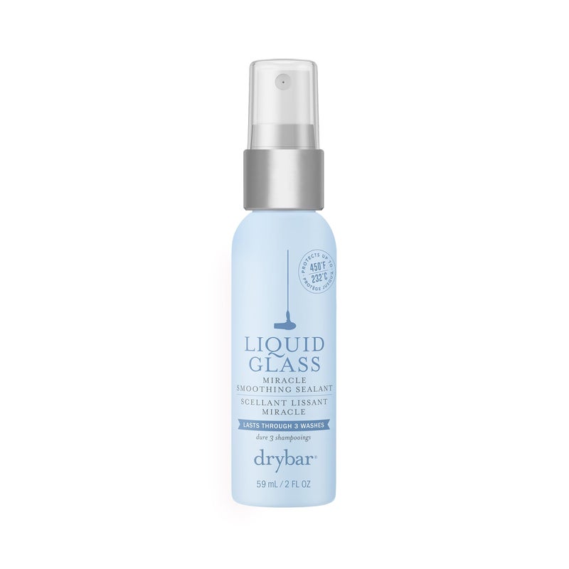 Drybar Liquid Glass Miracle Smoothing Sealant for FineMedium Hair Travel Size Heat Protectant for Hair Lasts through 3 Washes for LongLasting Frizz Resistance and HighShine Finish - Image 2