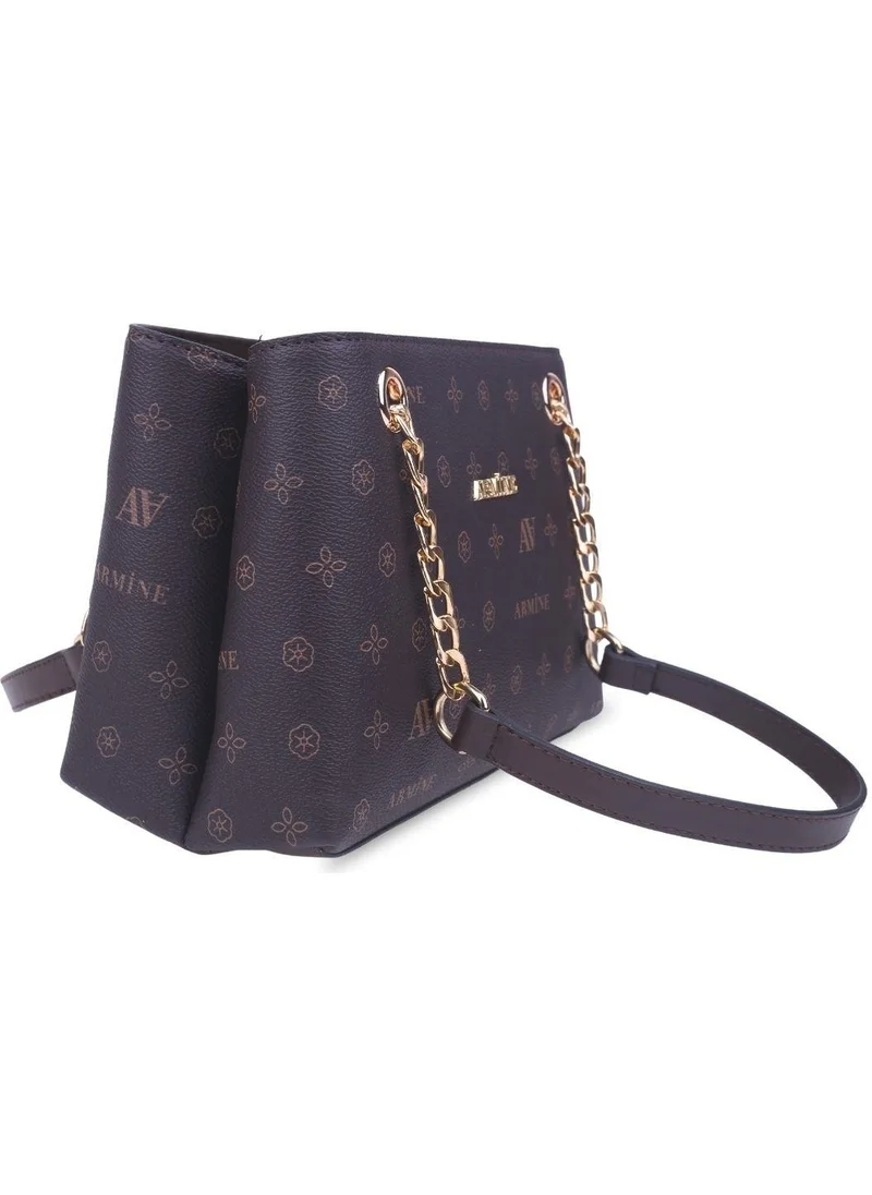 ARMINE 332 Women's Printed Hand & Shoulder Bag