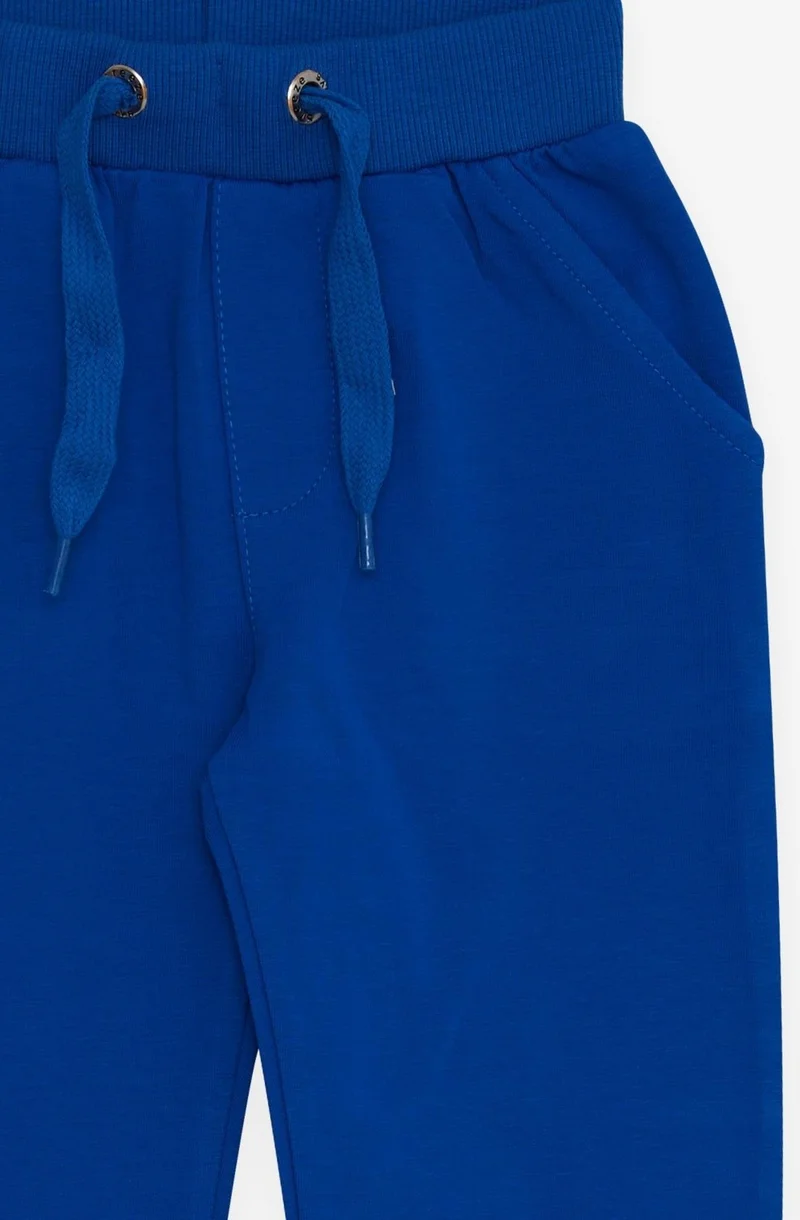 Breeze Boy's Sweatpants with Pockets, Age 3-8, Saks Blue