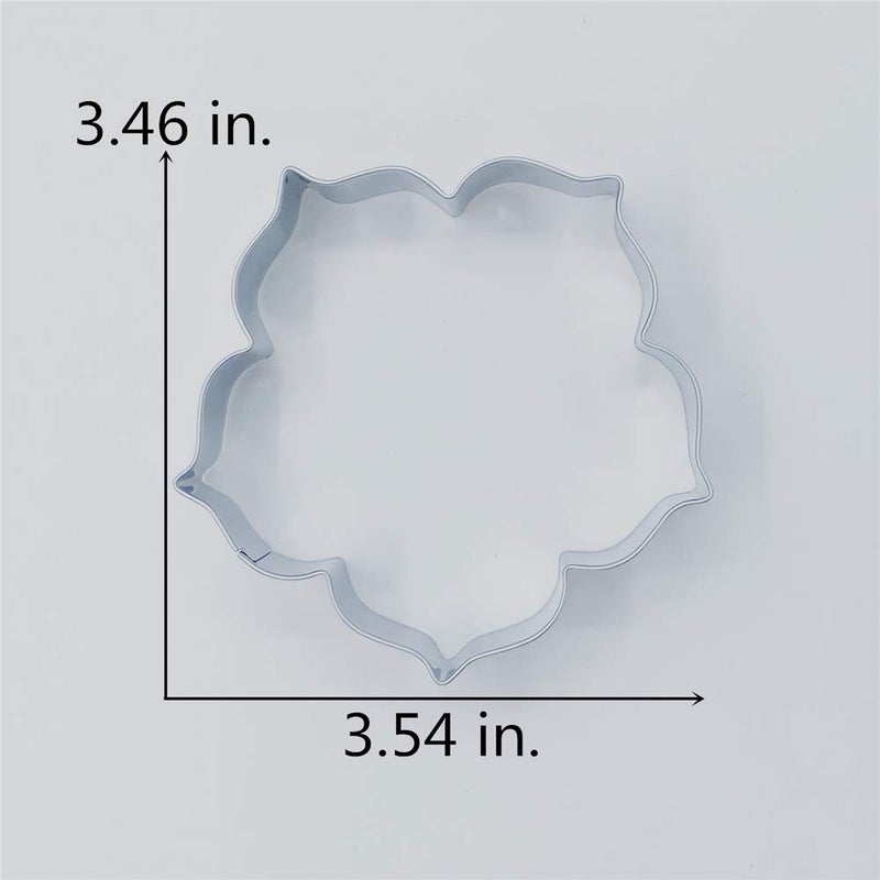 LILIAO Spring Kapok Flower Cookie Cutter - 3.5 x 3.5 inches - Stainless Steel - Image 4