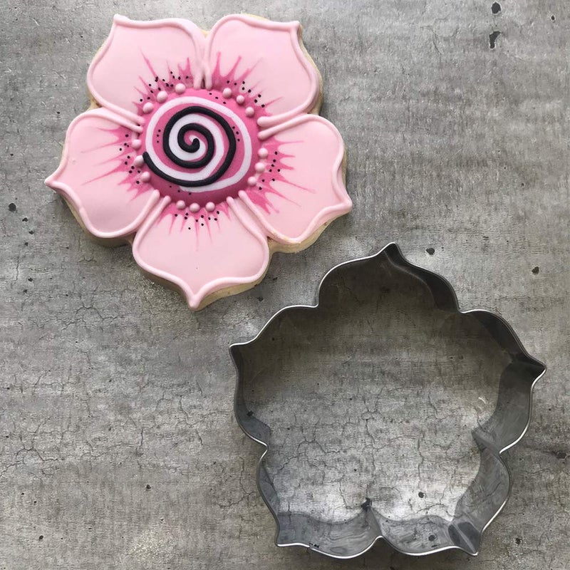 LILIAO Spring Kapok Flower Cookie Cutter - 3.5 x 3.5 inches - Stainless Steel - Image 3