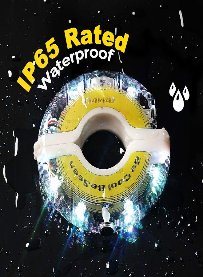 DAWAY Rechargeable Bike Wheel Lights - A16 Cool Led Kids Bicycle Spoke Lights, 2 Tire Pack, Safety Hub Accessories for Boys Girls Adults, Waterproof, Super Bright, Fun Cycling Gifts - Image 4