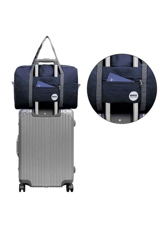 WANDF Cabin Bag 45x36x20 for Easyjet Airlines Underseat Travel Bag Holdall Bag Carry on Hand Luggage Weekend Bag for Women and Men (Dark Blue 25L with Shoulder Strap) - Image 5