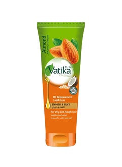 Vatika Naturals Smooth & Silky Oil Replacement for dry and rough hair 200ml  - Image 1
