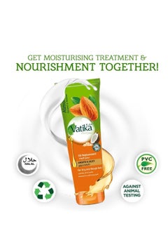 Vatika Naturals Smooth & Silky Oil Replacement for dry and rough hair 200ml  - Image 2
