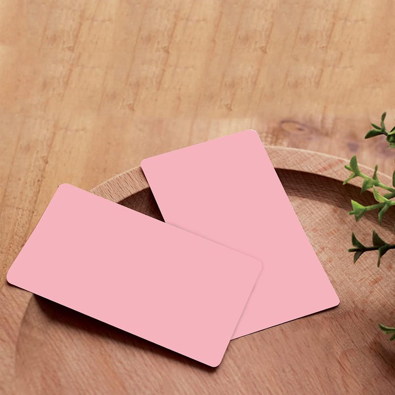 VANRA 300PCS Small Blank Index Cards 3.5x2 inches Note Cards Study Flash Cards, Word Message Gift DIY Cards Kraft Paper Tags (Assorted Colors Light, 300/Pack) - Image 4