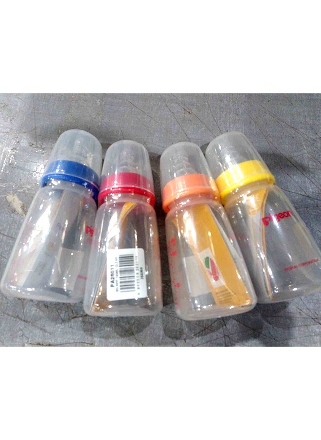 pigeon Slim Neck Plastic Bottel Clear 120ML Assorted  - Image 2