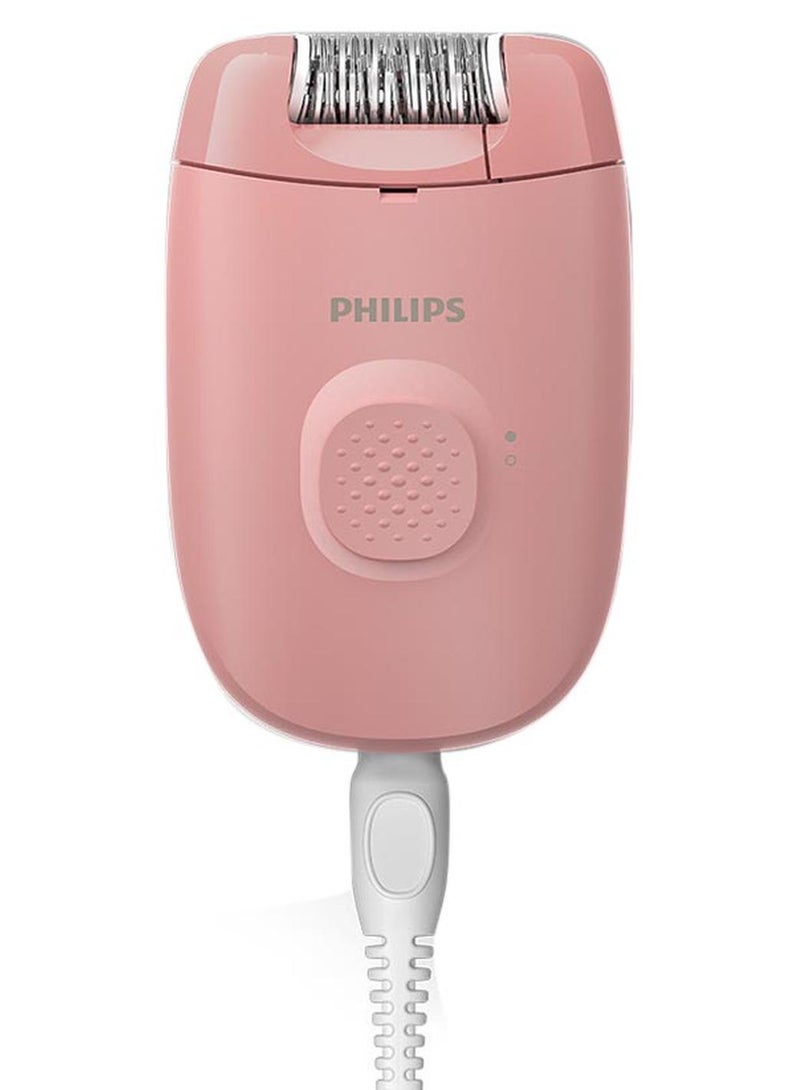 Philips 2000 Series Corded Epilator Blush Pink - Image 1