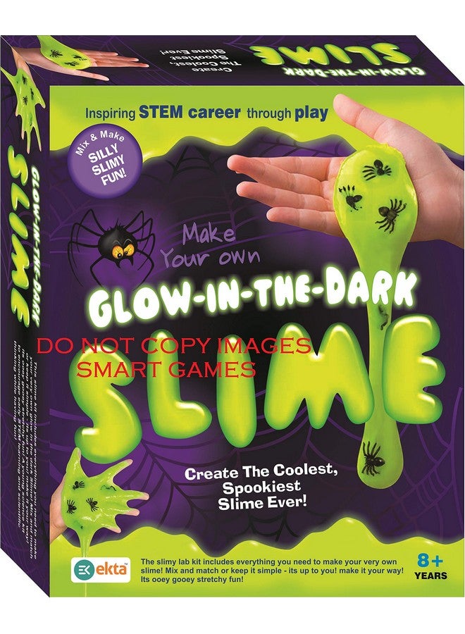 Ekta Make Your Own Glow In The Dark Slime- Multi Color - Image 1