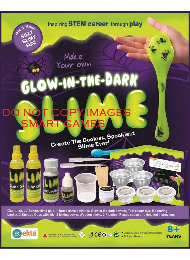 Ekta Make Your Own Glow In The Dark Slime- Multi Color - Image 2
