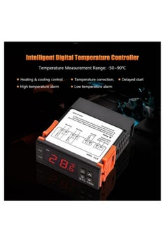 Generic Digital Temperature Controller STC-1000 Intelligent Temperature Regulator AC 110~220V Refrigerator Thermostat Support Heating/Cooling/Temperature Correction/Delayed Start/High or Low Temperature Alarm  - Image 5