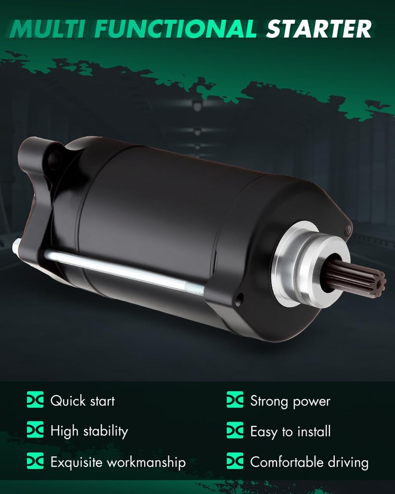 SCITOO محرك بدء التشغيل مناسب للياماها FX1 1994-1995، للياماها WaveBlaster 700 1993-1996، للياماها WaveRaider 700 1994-1997 بديل محرك بدء التشغيل 64X81800-00 - Image 2