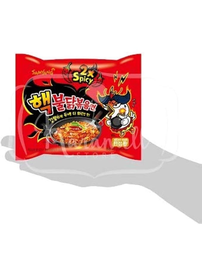 ساميانغ نودلز رامن الدجاج الحارة من ساميانج (بولداك)، نكهة أصلية، كيس 140 جرام - Image 4