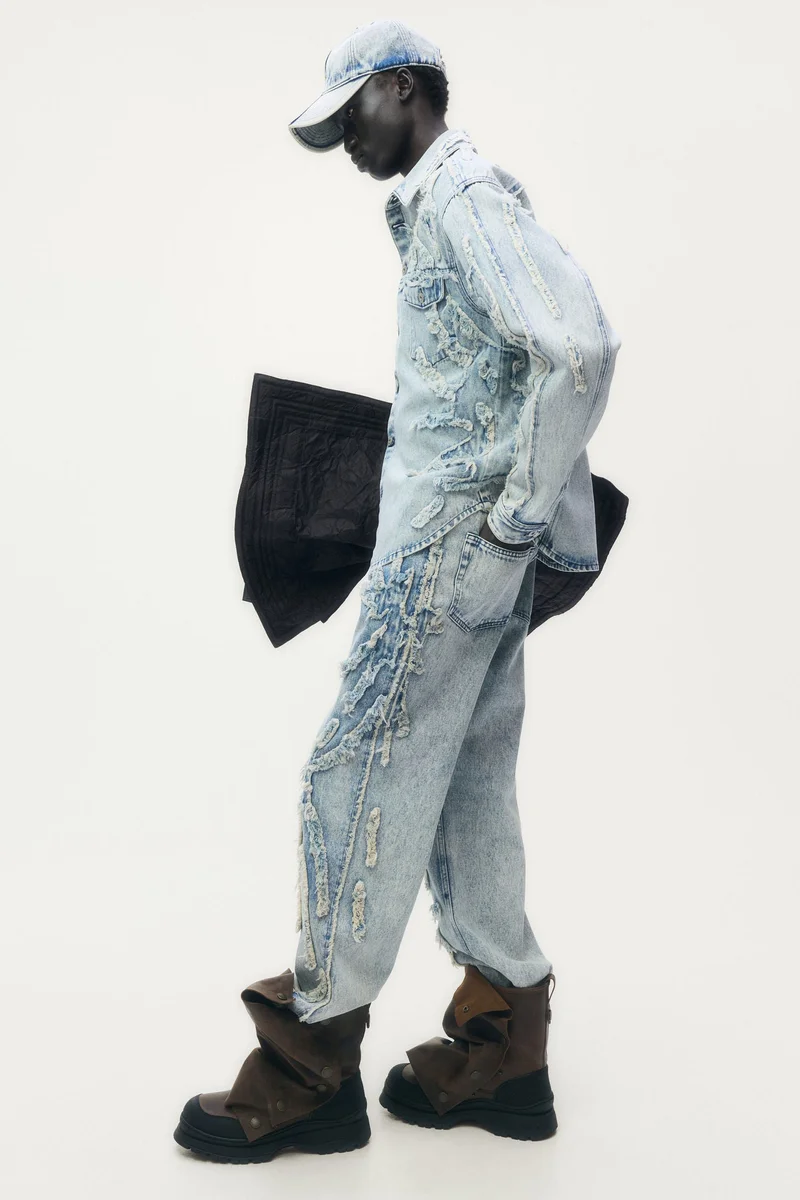 H&M  Distressed-look jeans for Men | Best Price UAE