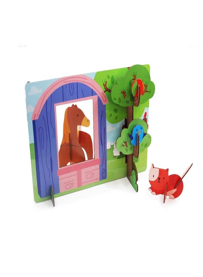 shumee DIY 3D Activity Box - Farm Themed (6 Years+) | Multicolor | All-in-one Kit | Safe for Children | Pretend Play | Eco Friendly | Handcrafted in India - Image 2