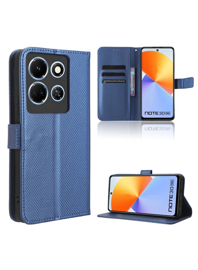 Zaboon Case For Infinix Note 30 4G Diamond Texture Leather Phone Case - Image 1