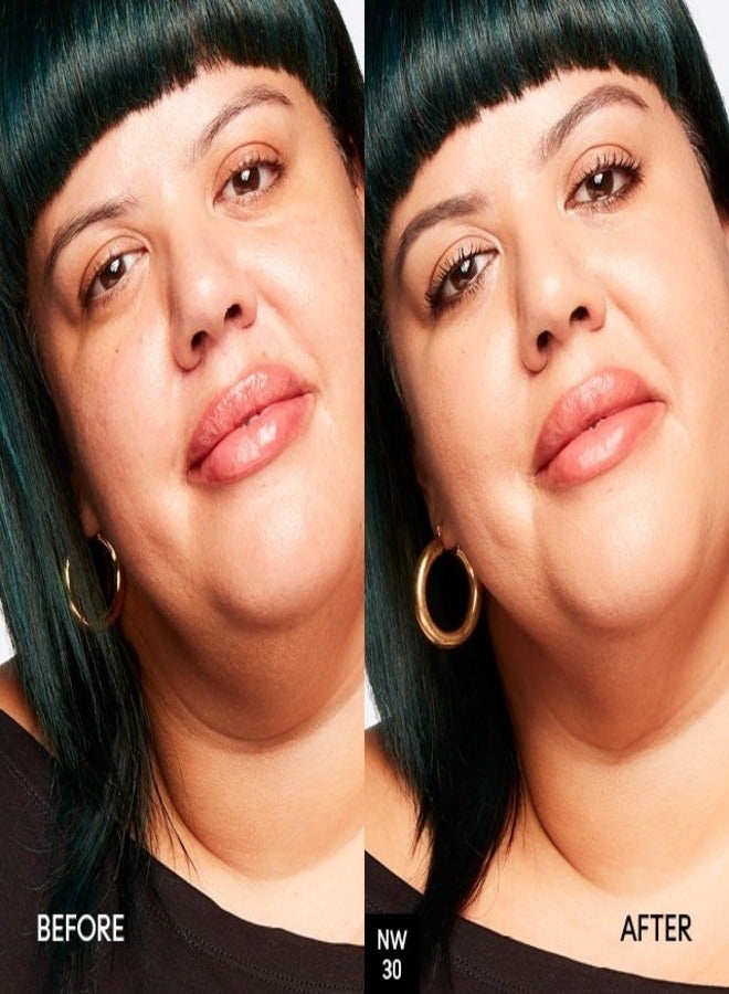 MAC Cosmetics MAC Studio Fix Fluid SPF 15 Foundation NW30 – 24HR Long-Wear, Matte Finish, Oil Control, Medium-to-Full Coverage - Image 2