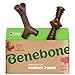 Benebone 2Pack MaplestickZaggler Durable Dog Chew Toys Real Maplewood Real Bacon Made in USA Medium - Image 3